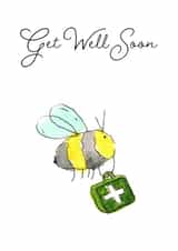 Get Well Soon First Aider Bee created by Arty Bee Designs