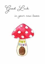 New Home Toadstool created by Arty Bee Designs