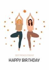 Best Friend card,friendship card,Best Friend Birthday Card 1001 created by TheFishBirdCo