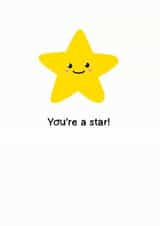 You're a star Card created by Bronte Laura Illustration