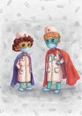 Superhero Doctors created by Atmosferna