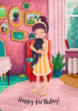 Purr purr Happy Birthday created by Atmosferna