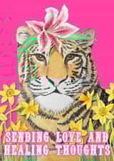Get well soon Tiger created by Magenta Rose Designs