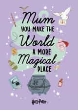 Harry Potter Magic Mum Card Mother's Day  created by Cardology