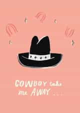 Chicks Cowboy Valentines card created by Ah Go On