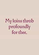 Funny And Rude Ye Olde Valentines Card 1001 created by Rowena 