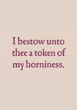 Funny And Rude Ye Olde Valentines Card 1003 created by Rowena 