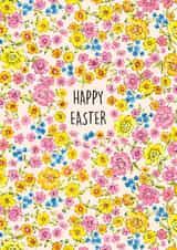 Happy Easter card created by Poppy & Mabel 