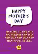Mothers Day Forver and Ever card created by Norm & Then
