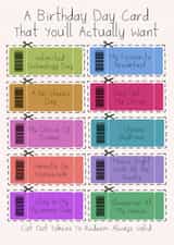 A Birthday Card That The Kids Will Actually Want created by Kate and Co