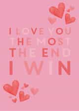 Love You The Most. The End created by Betsy Benn