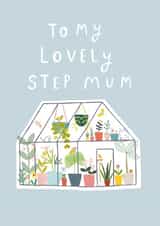 Step mum gardening card created by Sally Payne Design