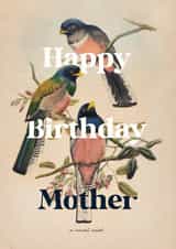 Happy Birthday Mother - Bird Lover created by Matt Windsor