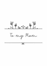 Mom Mother's Day card created by Audrey & Coco