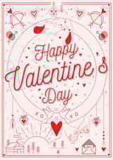 Happy Valentine's Day Card created by Made At The Parade Co.