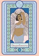 CAPRICORN BIRTHDAY CARD created by Emily Nash