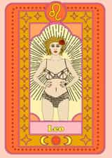 LEO BIRTHDAY CARD created by Emily Nash