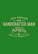 Handcrafted Man - April created by Duke & Sons