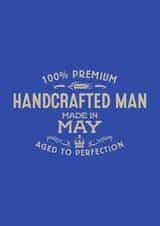 Handcrafted Man - May created by Duke & Sons
