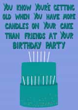 Getting Old Birthday Card created by Jessica Thomas