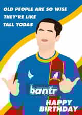 Jamie Tartt Happy Birthday Card created by TORIAillustration