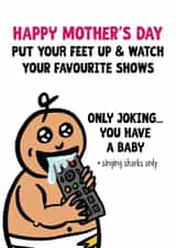 Happy Mother's Day Baby TV Card created by Woody's Design