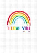 Rainbow Love you created by Pipsqueak Designs