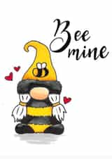 Bee mine Gonk created by Ellie Roberts