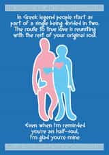 Half Soul Love card created by Adam Frost