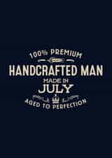 Handcrafted Man - July created by Duke & Sons