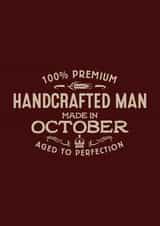 Handcrafted Man - October created by Duke & Sons