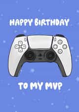 Happy Birthday to my MVP gaming birthday card created by Cake For Breakfast