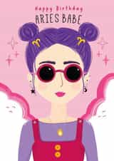 Aries Birthday Babe created by Little Stringers