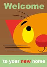 Welcome pussy cat to your new home created by John Haslam