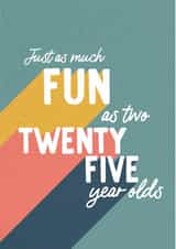 Cheeky 50th Birthday Card 1001 created by Sarah Catherine