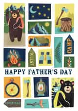 Camping Adventure Father's day Card created by Claire Holliday Studio