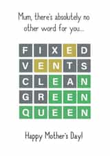 "There's No Other Word For You" Word Game Inspired Mother's Day Card! created by Sophie Lark