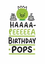 Haaaa-Peeeeea Birthday Pops created by Conor Rawson