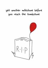 Funny Milestone Birthday Card created by @THAT LITTLE CARD SHOP