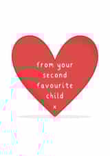 give the gift of guilt with this funny card for all parents created by Bryony at SQUISHO