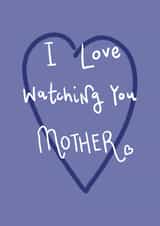 I love watching you mother  created by O - DOTT