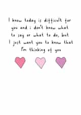 Thinking Of You Mother's Day Card 1001 created by @Laura Lonsdale Designs