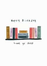 Happy Birthday Treat Yo Shelf Card created by Jammy