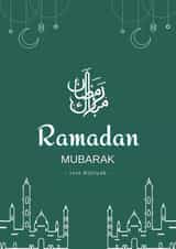 ramadan mubarak card created by IcyCard