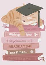 Cat Graduation Card created by Toni Ashwood