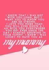 Bereaved Mothers Day Card / Baby loss / Miscarriage created by The Infertile Mum @mummataralouise