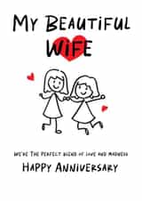 Wives Anniversary created by Rosewood Design