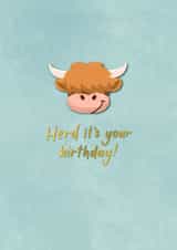 Herd it’s your birthday! created by Pippa Grace Design