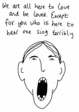 Bad Singer created by Rochelle Asquith