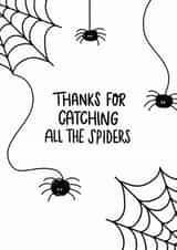 Thanks for catching spiders created by Charlotte Banks